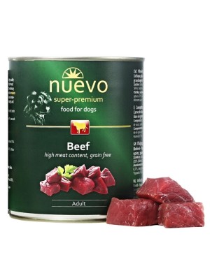 Консерва за кучета Nuevo Dog - говеждо 800гр.