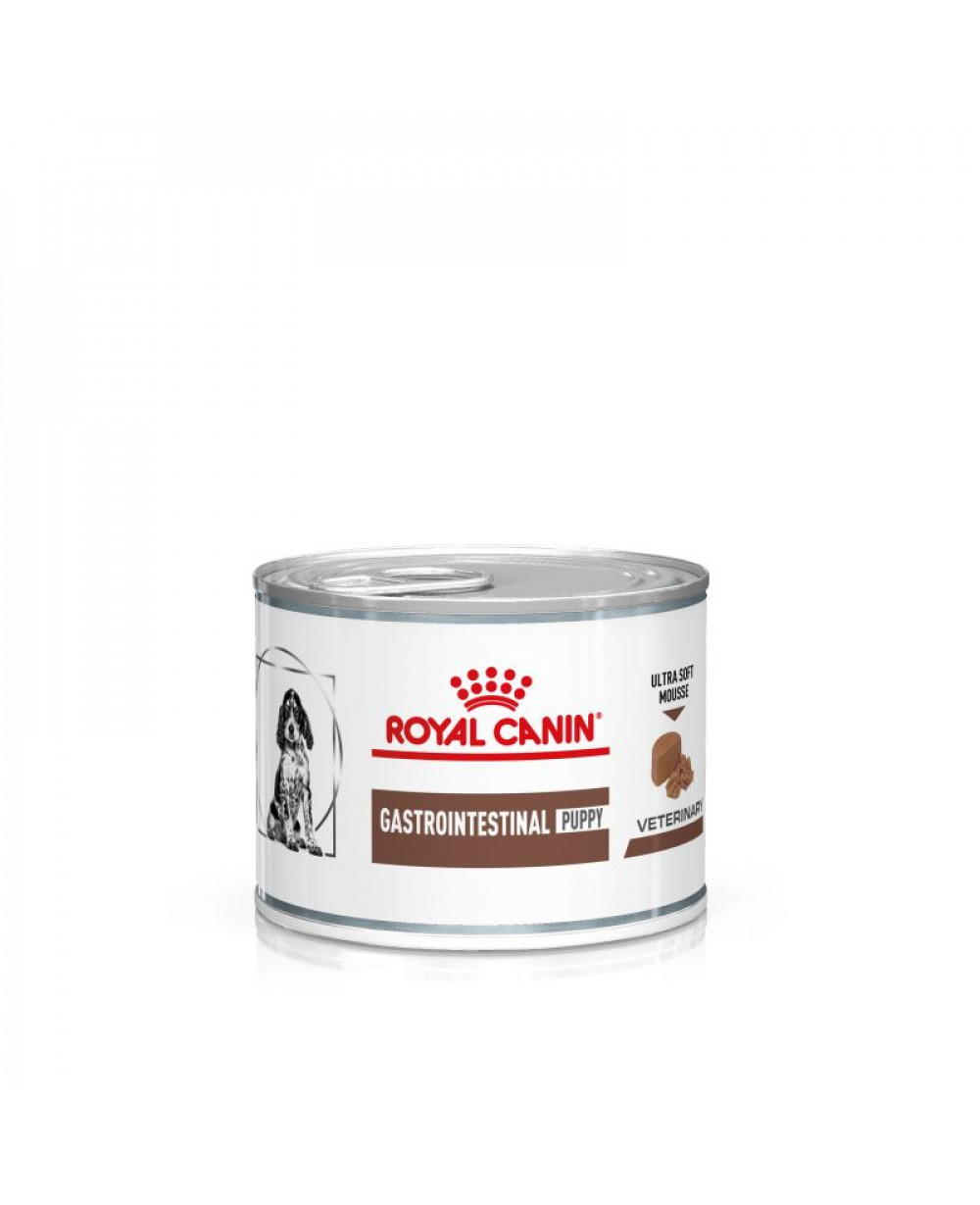 КОНСЕРВА ЗА КУЧЕТА ROYAL CANIN GASTROINTESTINAL puppy - ЗА ДИАРИЯ ,ГАСТРИТ И ДР. 195ГР.