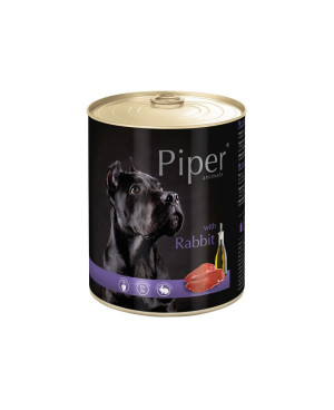 Консерва за кучета PIPER - с заек 400гр.