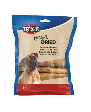 Лакомство за куче  - Trixie  Bull Pizzle - натурални сушени телешки жили 100гр.