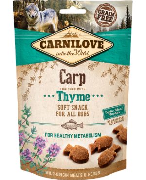 Меко лакомство Carnilove с Шаран и мащерка 200гр.