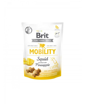 Brit Care Dog Mobility Squid-Лакомство за стави и мобилност с калмари обогатени с ананас 150гр.
