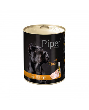 Консерва за кучета PIPER - с пъдпъдък 800гр.
