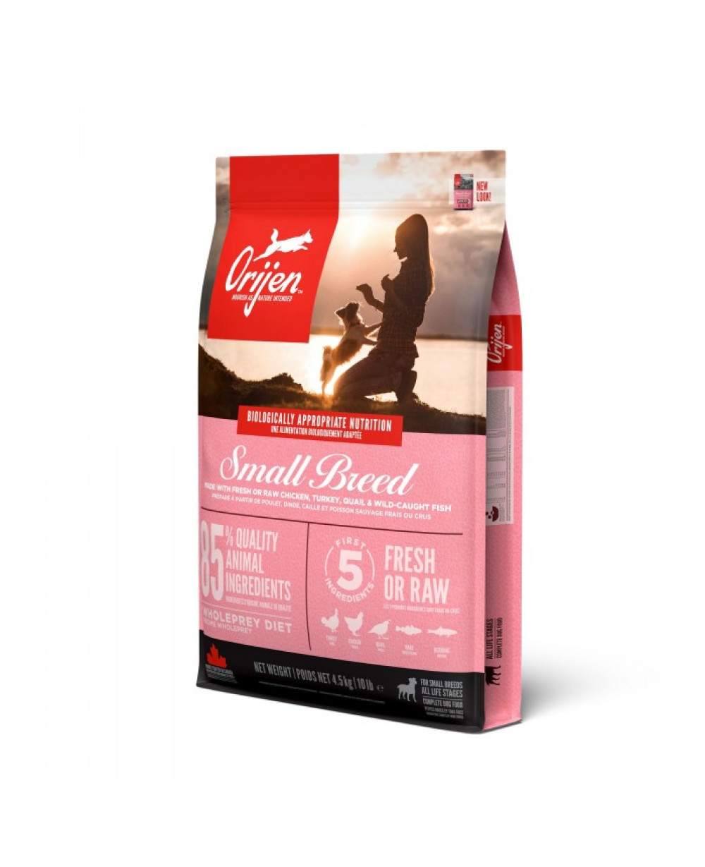 Orijen Small Breed - суха храна за кучета от малки породи над 12м., 4.5 кг.
