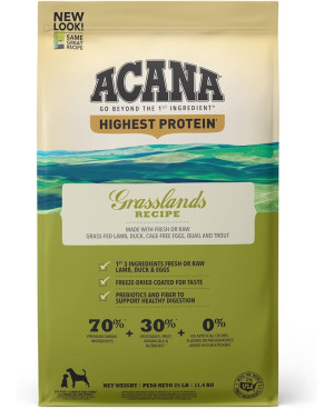 Acana Regionals Grasslands - суха храна за кучета 11,4кг.