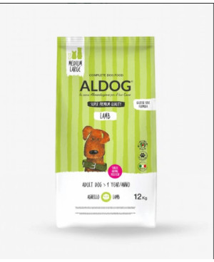 Aldog Lamb Medium/Large - безглутенова, суперпремиум формула с агнешко и ориз