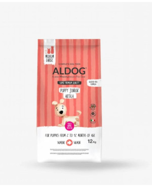 Aldog Puppy/Junior Arctica Medium/Large 12кг. за подрастващи кученца +3кг. БОНУС
