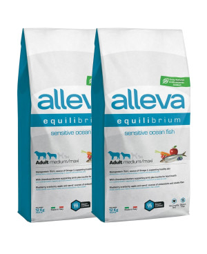  Alleva Equilibrium Sensitive Ocean fish Adult medium/maxi с океанска риба 12кг.