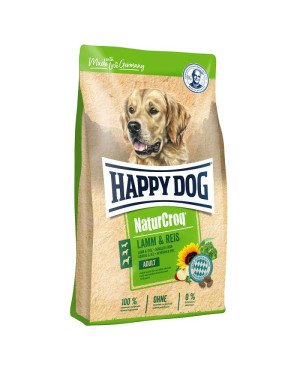 Happy Dog NaturCroq - суха храна за кучета  агнешко и ориз 15кг.