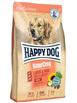 Happy Dog NaturCroq Salmon & Rice - със сьомга и ориз 11кг. 