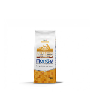 Monge Dog Monoprotein Adult All breeds Turkey, Rice & Potatoes 12кг.