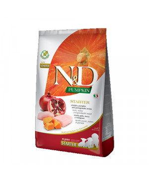N&D Pumpkin Dog Chicken & Pomegranate Starter All Breeds  2.5кг - за отбиване 