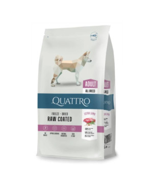 QUATTRO EXTRA LAMB ALL BREED суха храна за кучета от всички породи с агне 12кг.