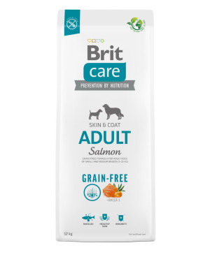 Суха храна за кучета BRIT CARE Grain-free Adult Salmon12кг.