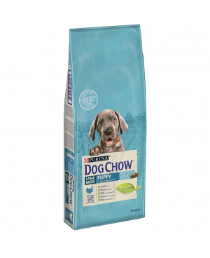 Суха храна за кучета Dog Chow Puppy Large Breed пуйка 14кг.