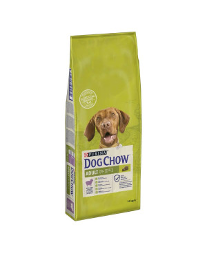Суха храна за кучета Dog Chow Adult - за кучета в зряла възраст с Агнешко 14кг.