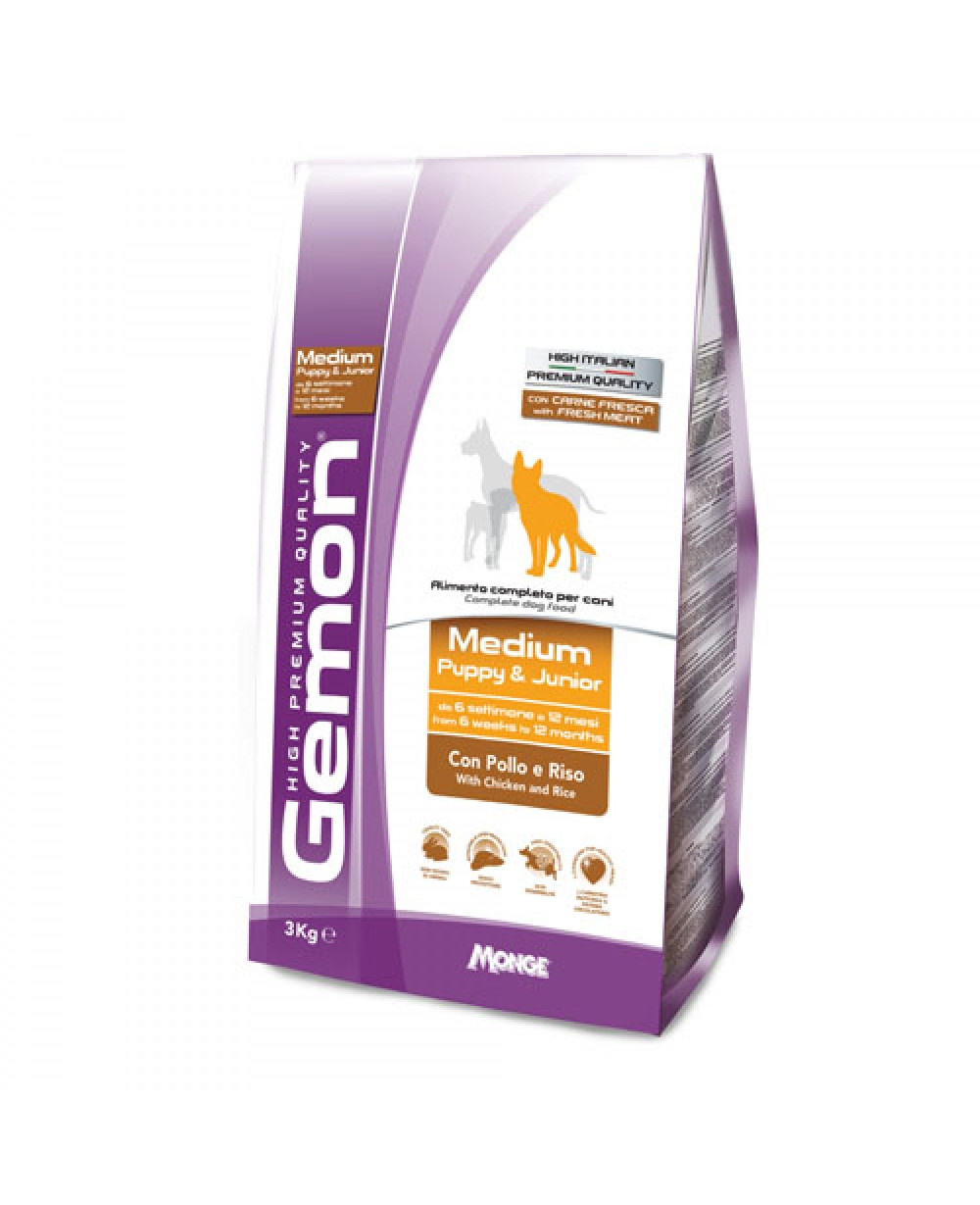 Суха храна за кучета  - GEMON Junior All breed 20кг.
