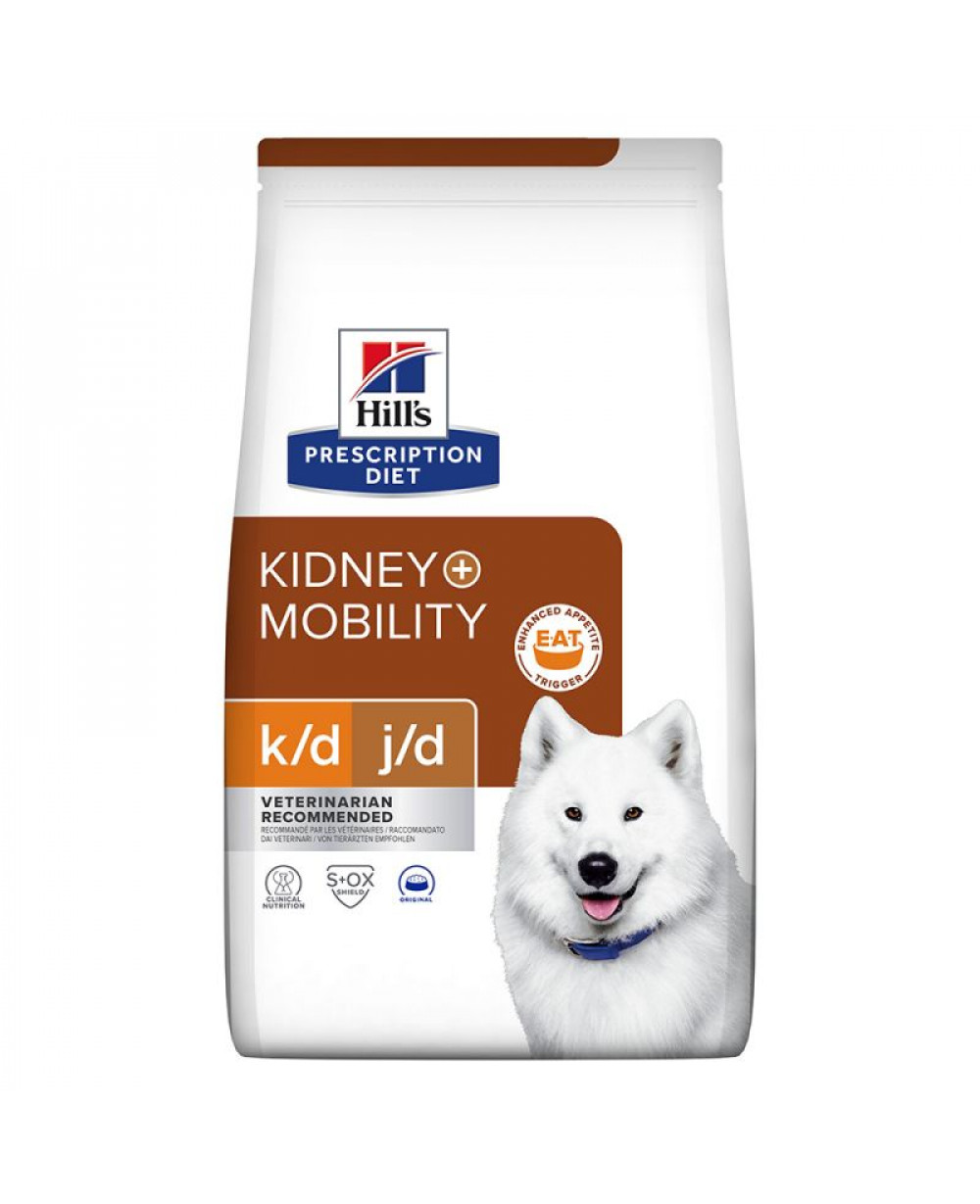 HILL'S Canine k/d +Mobility 12кг.- диета за кучета страдащи от бъбречна недостатъчност.