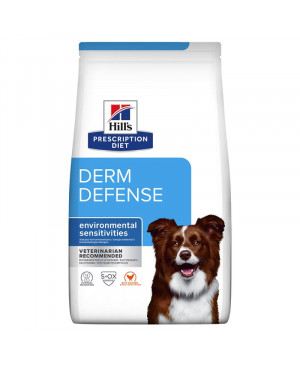 Суха храна за кучета - HILL'S Canine Derm Defense 12кг.- при проблеми с кожата и козината