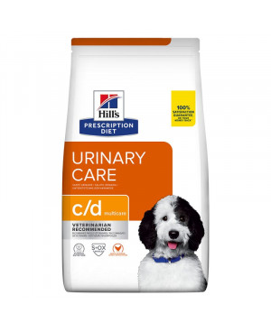 Hill's Diet c/d Multicare Urinary Care 12кг.- храна за кучета с уринарни проблеми