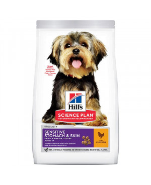 Суха храна за кучета HILL'S Ad.Small&Mini Sens.Stomach&Skin 6кг.