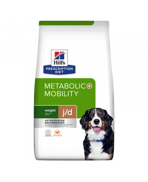 HILL'S Canine Metabolic +Mobility j/d 12кг.-диета за наднормено тегло и ставни проблеми