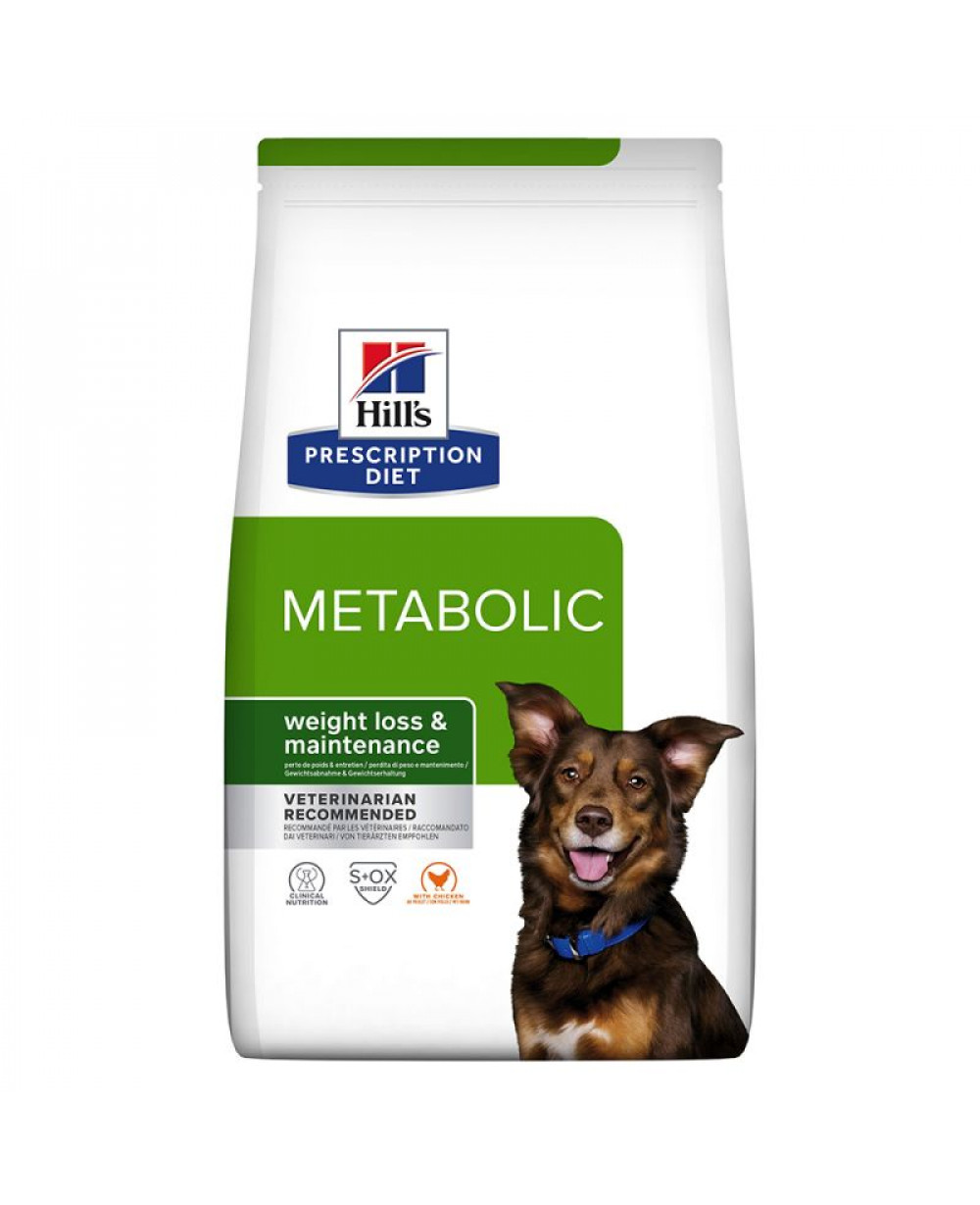 HILL'S Canine Metabolic 12кг. с пилешко - диета за кучета с наднормено тегло