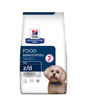 HILL'S Canine z/d Mini 6кг.- при хранителни и кожни алергии