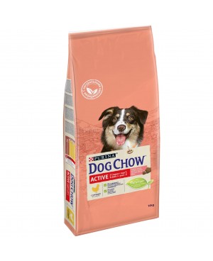 Суха храна за кучета Dog Chow Adult Active пиле 14кг.