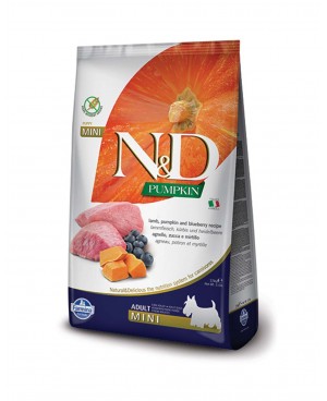 N&D Mini Adult 7кг.- с агнешко и тиква 