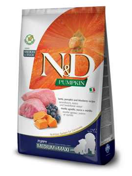 N&D Medium&Maxi Puppy 12кг.за подрастващи кучета с агне