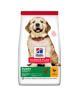Суха храна за кучета  Hill's Canine Puppy Large Breed с пилешко 16кг.