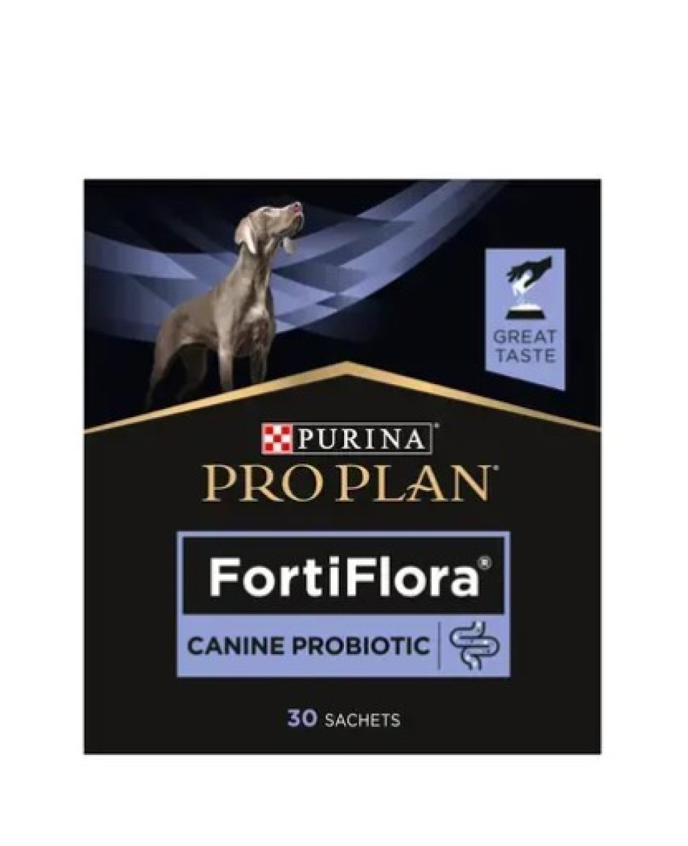 FortiFlora Purina Pro Plan - пробиотик за кучета със стомашно - чревни проблеми 30х1гр.