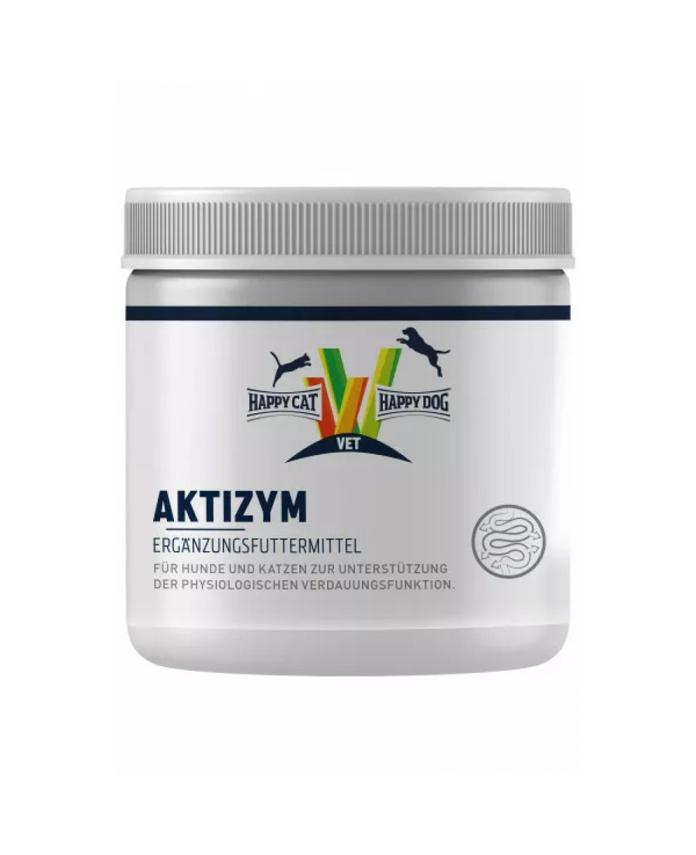 Happy Dog/Cat Aktizym 250гр. Подпомага храносмилането и усвояването на хранителните вещества 