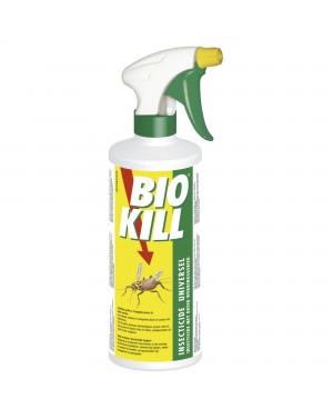BIO KILL- за борба с мравки, бълхи, мухи, хлебарки, комари, молци, оси, паяци, кърлежи 500мл.