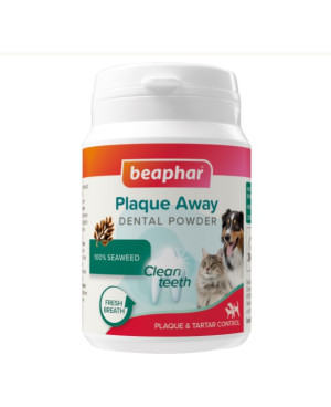 Beaphar Plaque Away- Дентална пудра, за кучета и котки, 80гр.