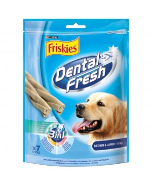Лакомство за куче  FRISKIES Dental Fresh - спирали 180гр.