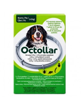 Octollar – Противопаразитна каишка за кучета 70 см (над 8 кг.)