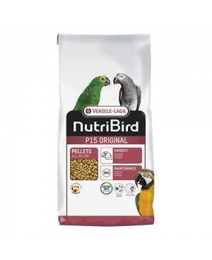 NUTRI BIRD P15 ORIGINAL -ЕКСТРУДИРАНА ХРАНА ЗА ГОЛЕМИ ПАПАГАЛИ 1кг.