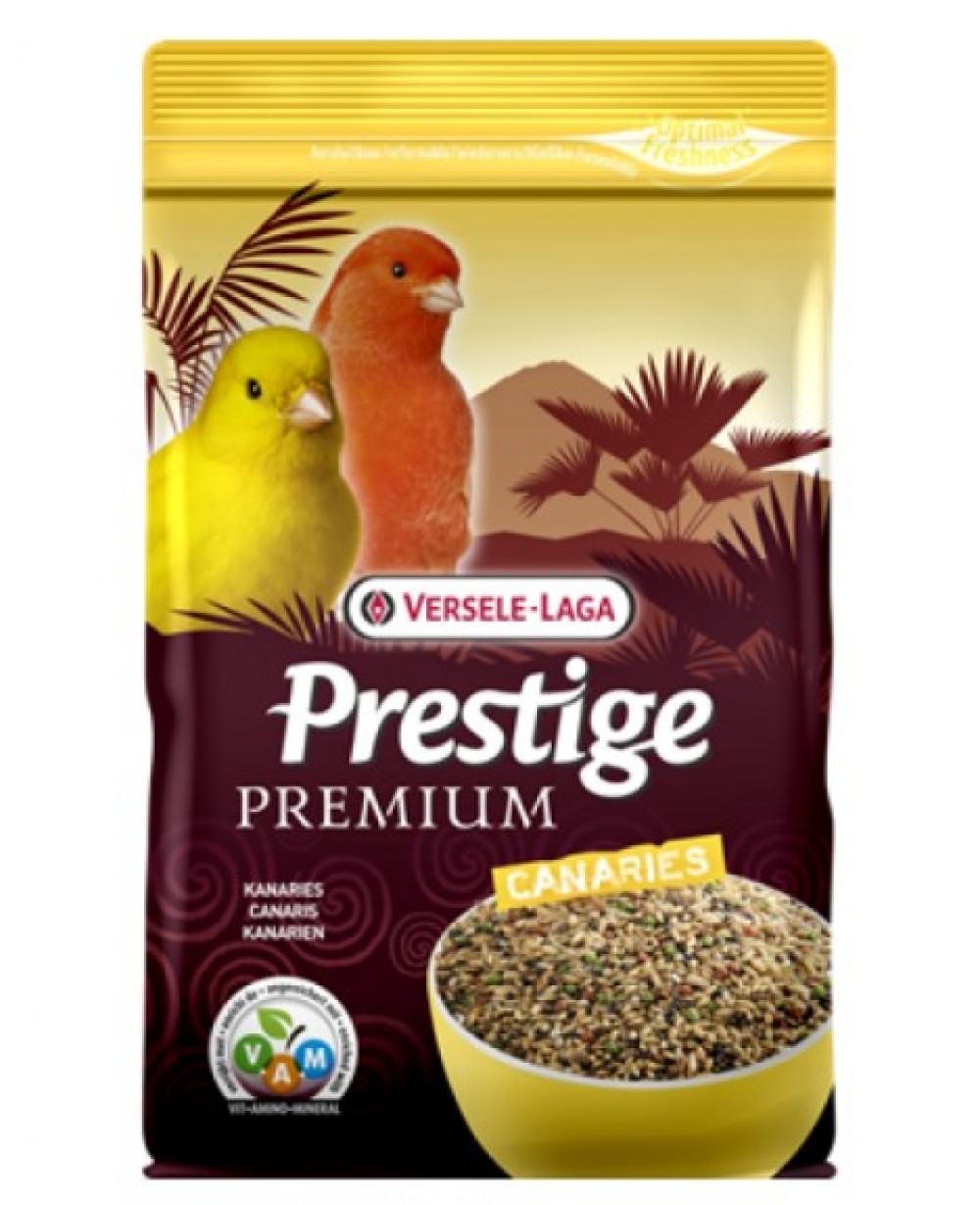 Versele-Laga Premium Prestige Canaries - пъноценна премиум храна за канари 0.800кг.
