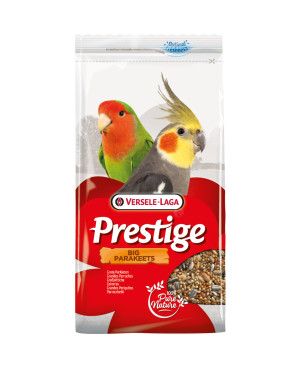 PRESTIGE STANDART ( BIG PARAKEET) -ПЪЛН. ХРАНА ЗА СРЕДНИ ПАПАГАЛИ 1КГ.