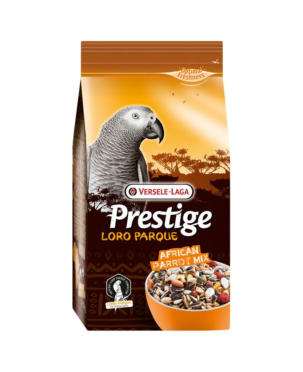 PREMIUM PRESTIGE AFRICAN PARR0T - ПЪЛНOЦЕННА  ХРАНА ЗА АФРИКАНСКИ ГОЛЕМИ ПАПАГАЛИ 1КГ.