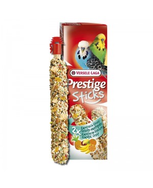 STICKS BUDGIES EXOTIC FRUIT 2 PIECES -СТИК ЗА ВЪЛНИСТИ ПАПАГАЛИ С ЕКЗОТ. ПЛОДОВЕ-2БР