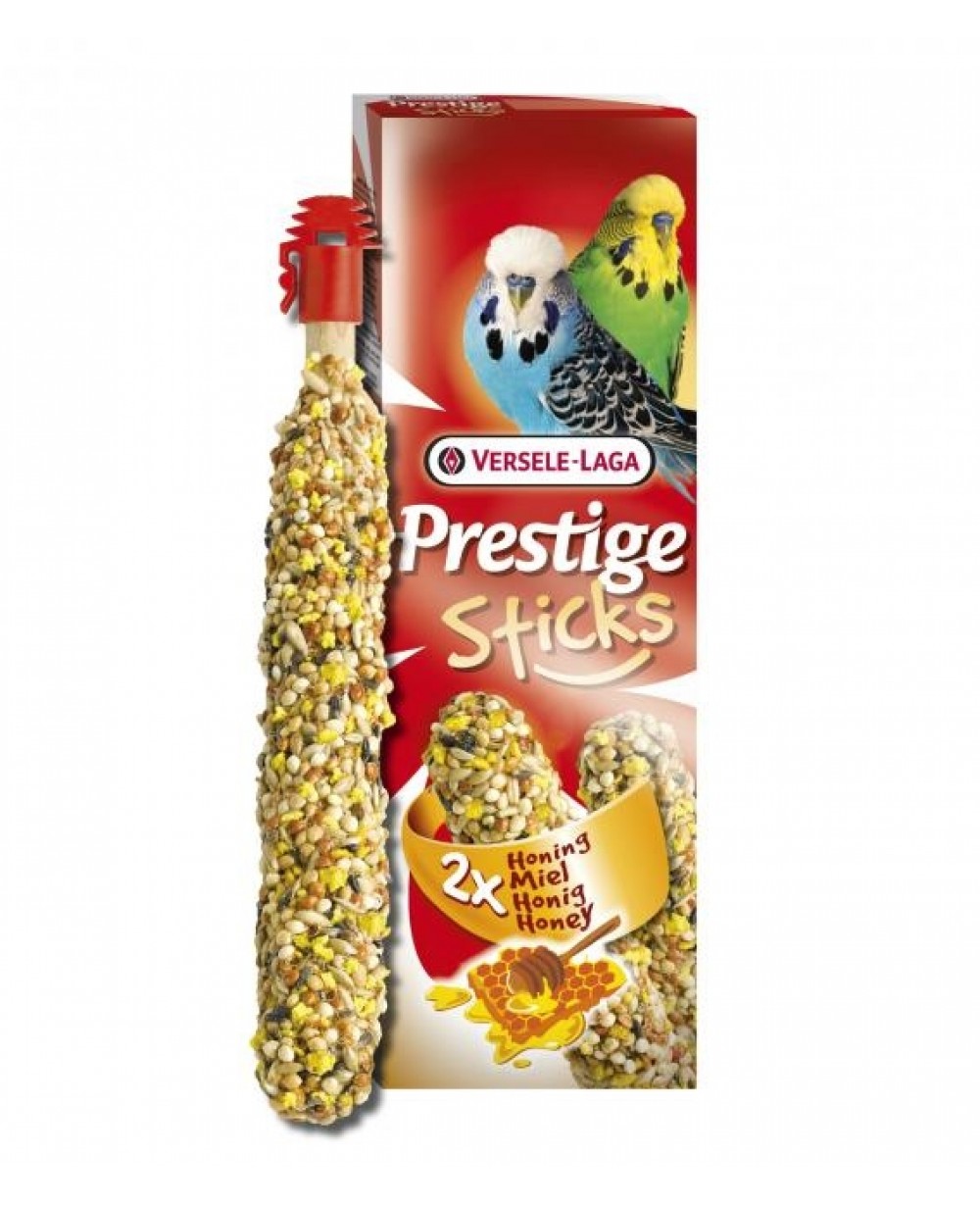 STICKS BUDGIES HONEY 2 PIECES-СТИК ЗА ВЪЛНИСТИ ПАПАГАЛИ С МЕД-2БР. 