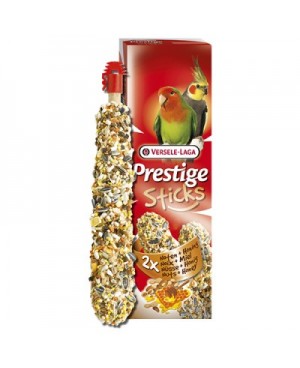 STICKS BIG PARAKEETS NUTS & HONEY 2 PIECES -СТИК ЗА СРЕДНИ ПАПАГАЛИ С ЯДКИ И МЕД -2БР. 