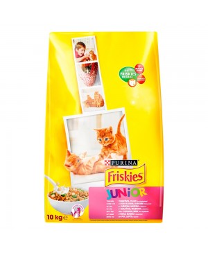 Суха храна за котки  Friskies Junior 10кг.