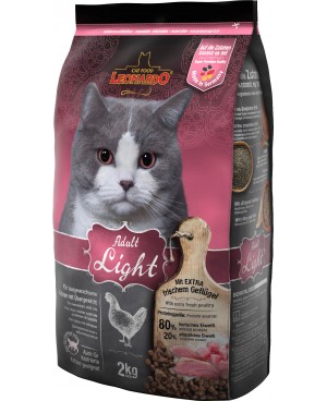 Суха храна за котки Leonardo Light - за котки с наднормено тегло, с пилешко 7.5 кг.