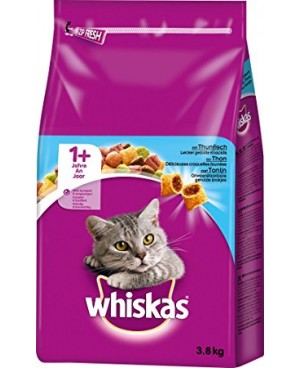 Суха храна за котки  Whiskas 1+ с риба тон 14кг.
